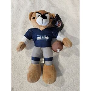 SEATTLE SEAHAWKS‎ Plush Football Hanging Stuffed Bear Good Stuff 2016 With Tag
